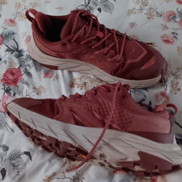 Hoka One One 9.5B (wide) Burgundy women's 42EU - Picture 4 of 13